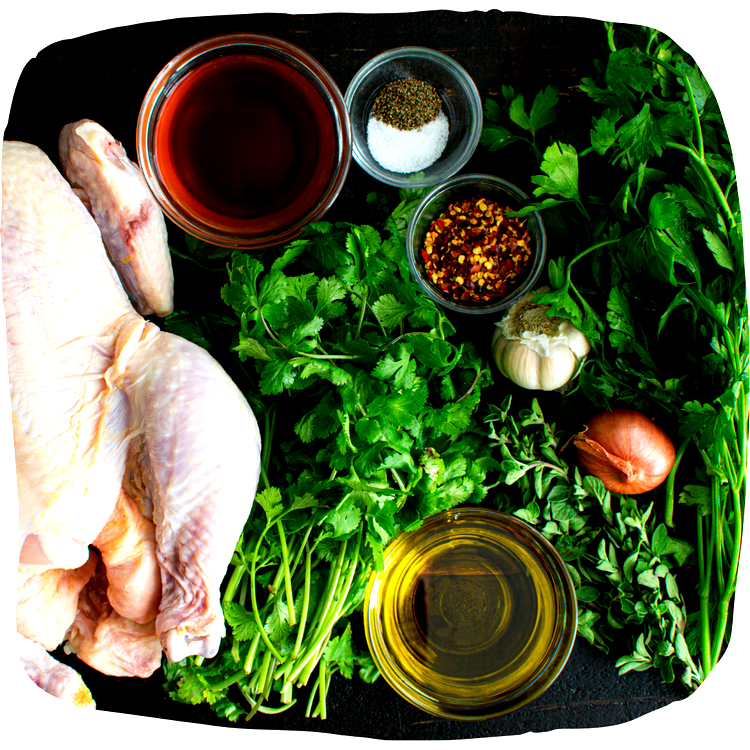 Image of In a bowl, combine pepper, dried thyme, dried oregano, garlic...